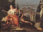 Giovanni Battista Tiepolo Rinaldo and Armida (mk08) oil painting picture wholesale